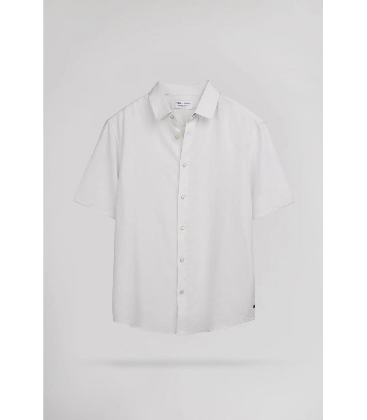 Chemise mc teddy smith 298bbeigeclair