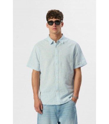 Chemise mc teddy smith 322dbluepastel