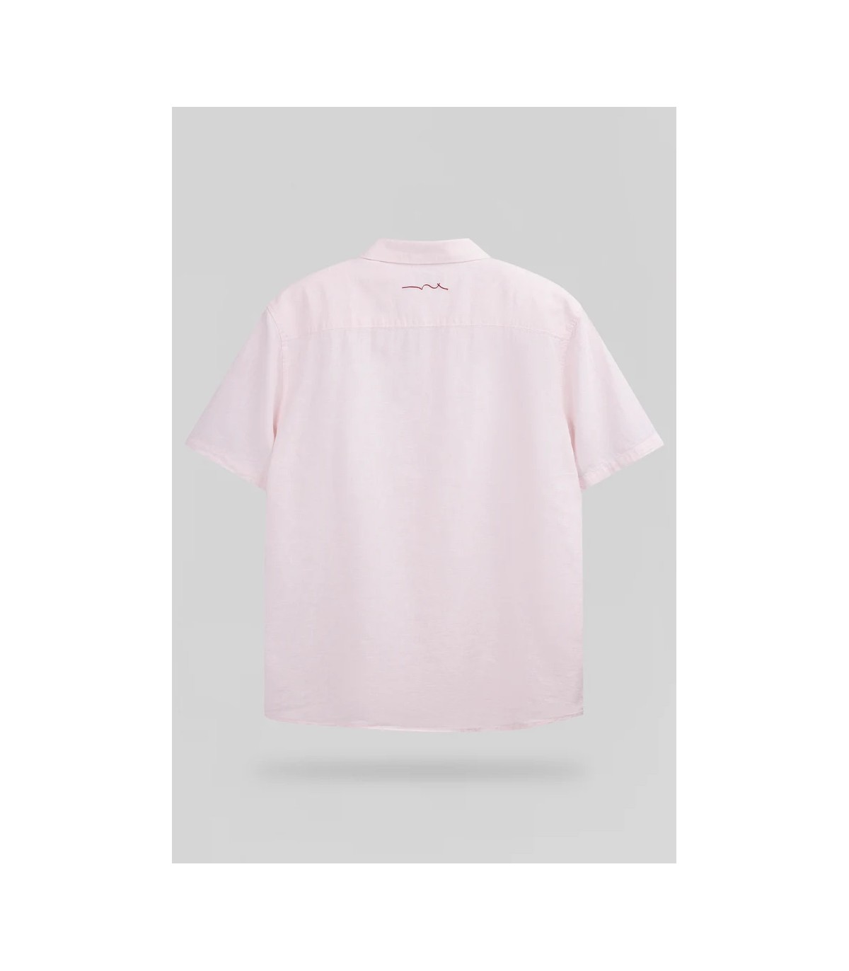 Chemise mc teddy smith 705crosepastel