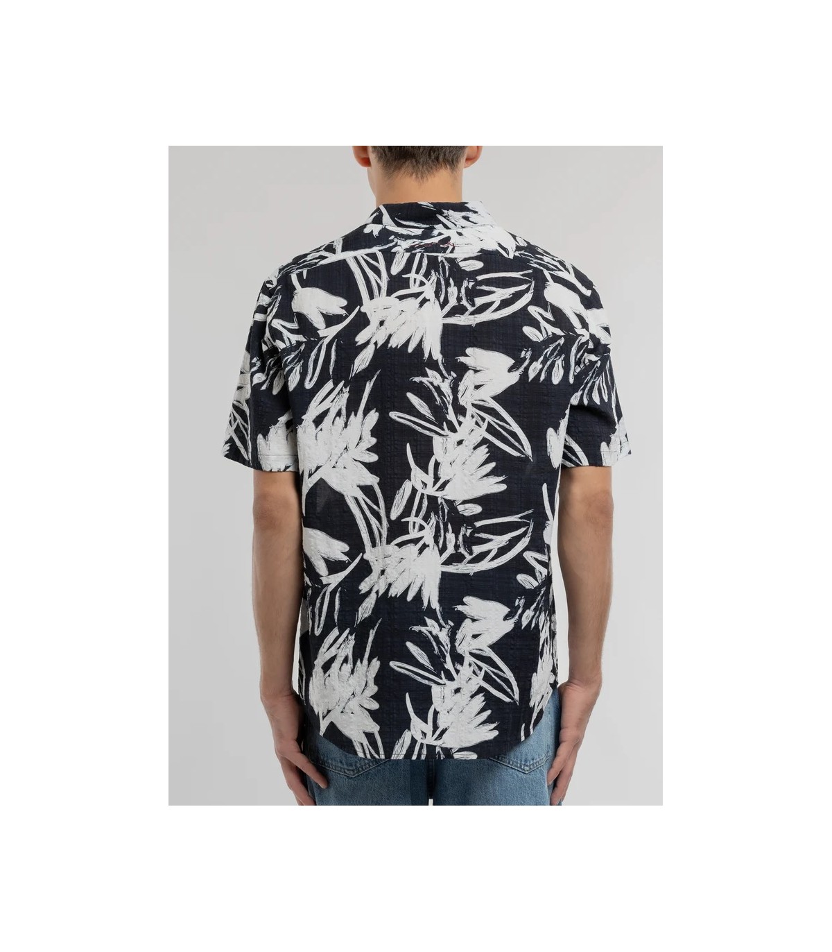 Chemise mc teddy smith 351darknavy