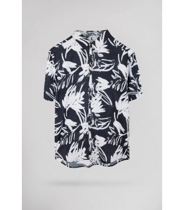 Chemise mc teddy smith 351darknavy