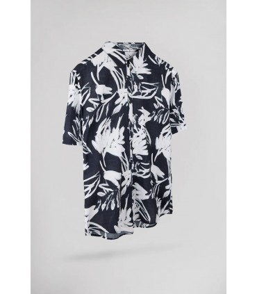 Chemise mc teddy smith 351darknavy