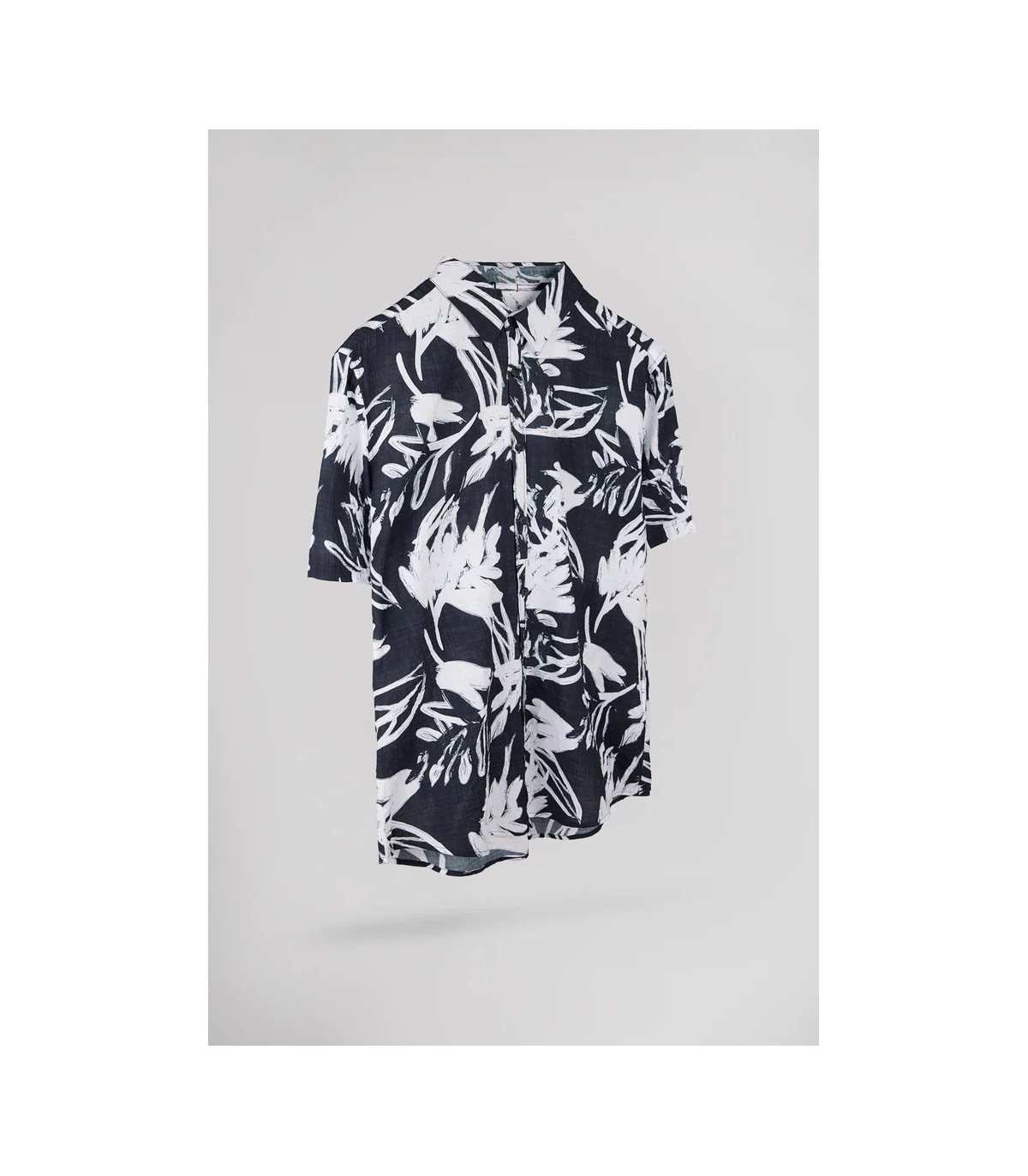 Chemise mc teddy smith 351darknavy
