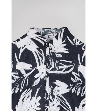 Chemise mc teddy smith 351darknavy