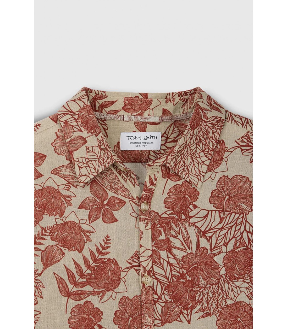 Chemise mc teddy smith 222beige