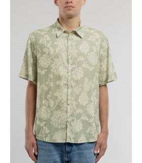 Chemise mc teddy smith 428bvertsauge