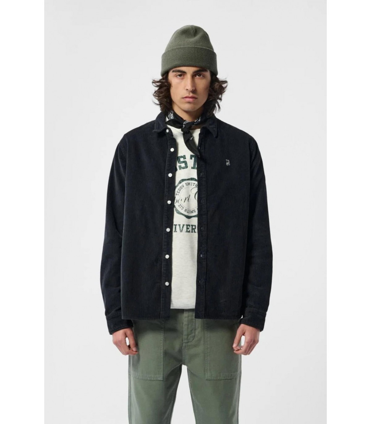 Chemise ml teddy smith 303jtotalnavy