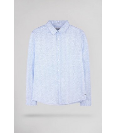 Chemise ml teddy smith 202w3blanc/microdots