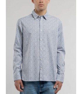 Chemise ml teddy smith 351h1darknavyfloral