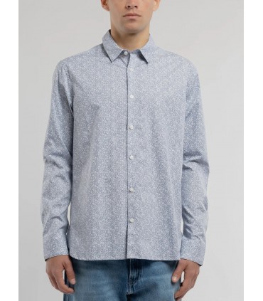 Chemise ml teddy smith 351h1darknavyfloral