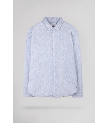 Chemise ml teddy smith 351h1darknavyfloral