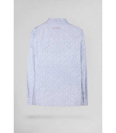 Chemise ml teddy smith 351h1darknavyfloral