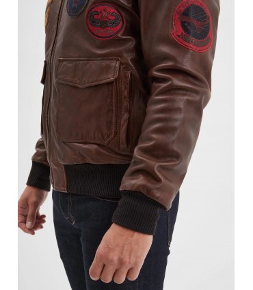 Blouson daytona bison
