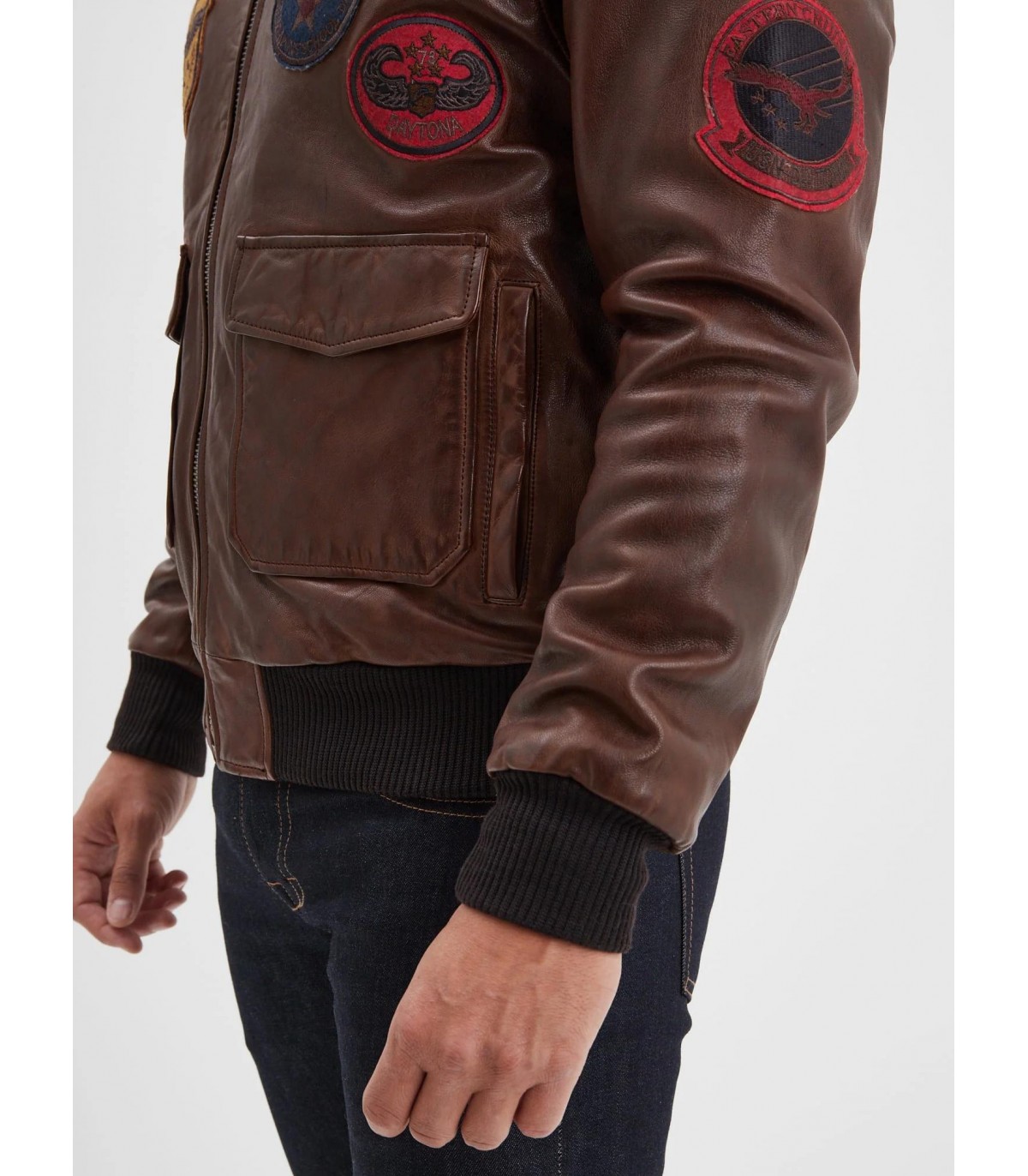 Blouson daytona bison