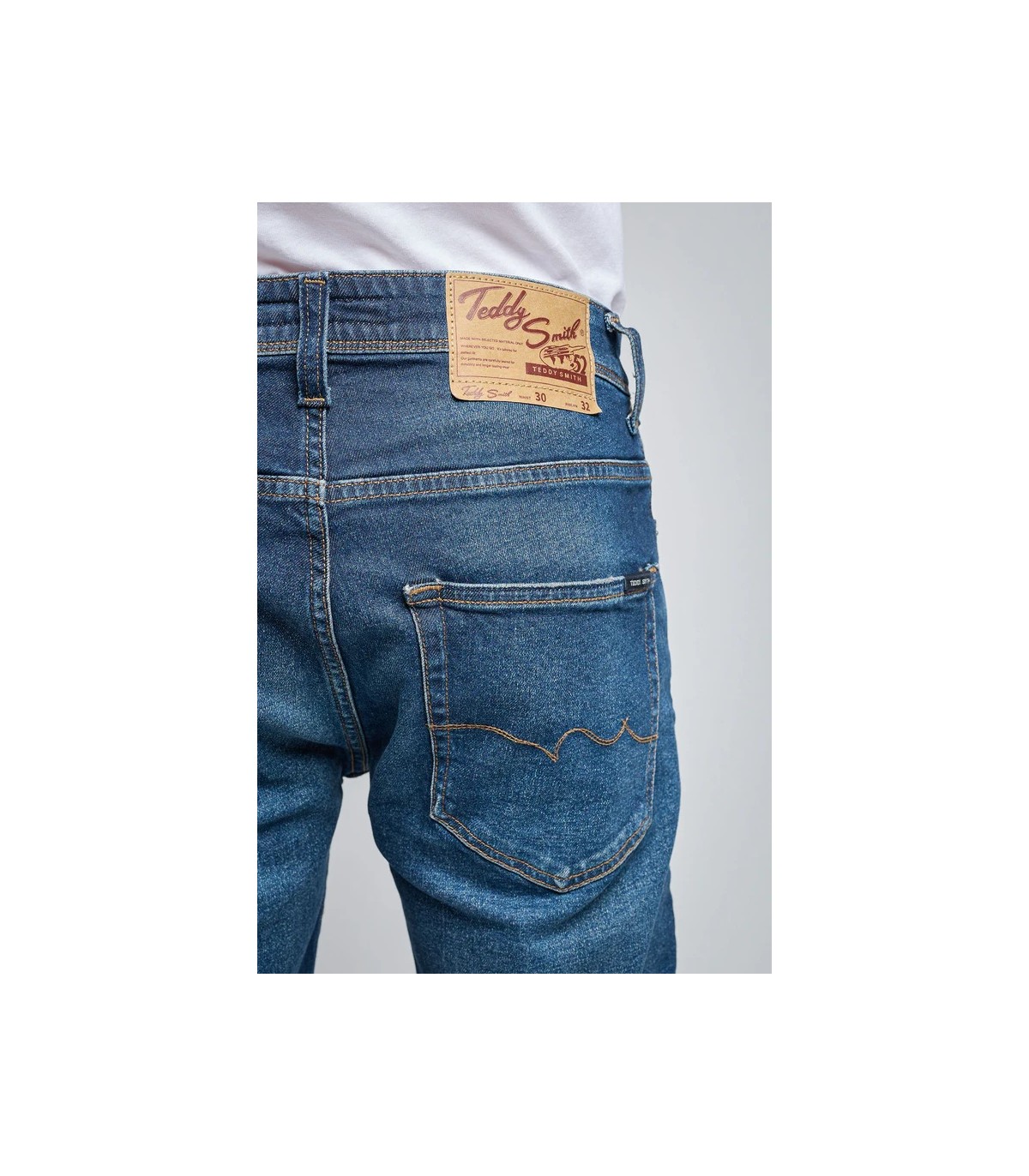 Pantalon jean teddy smith 349sdarkbluestone