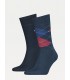 Chaussettes tommy hilfiger 018navyred