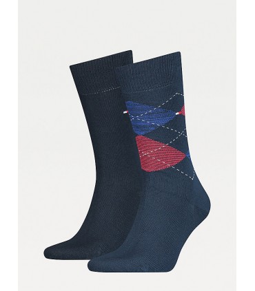 Chaussettes tommy hilfiger 018navyred