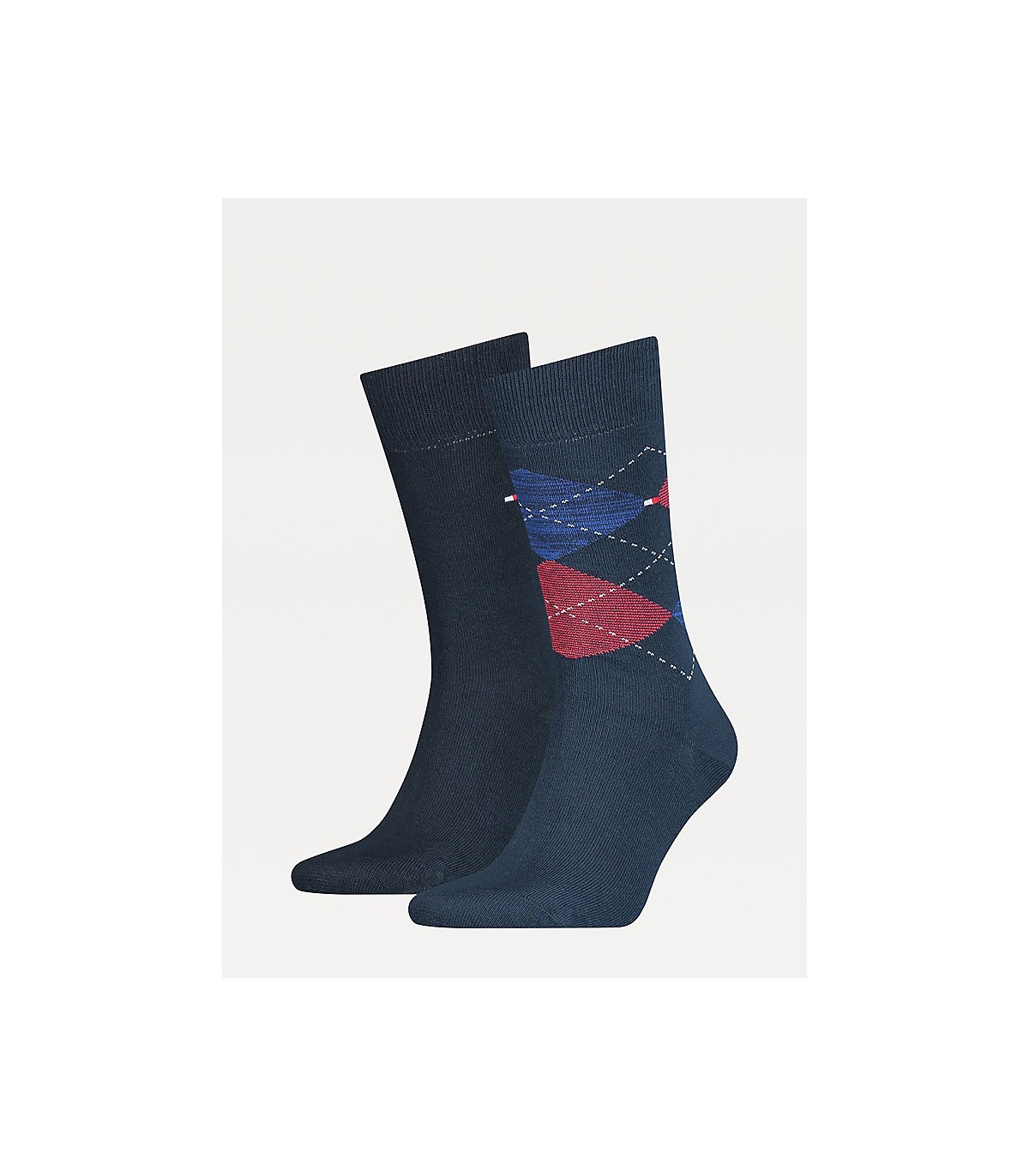 Chaussettes tommy hilfiger 018navyred