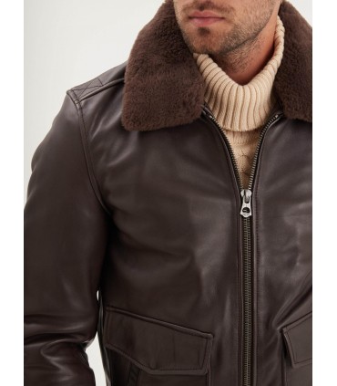 Blouson daytona brown