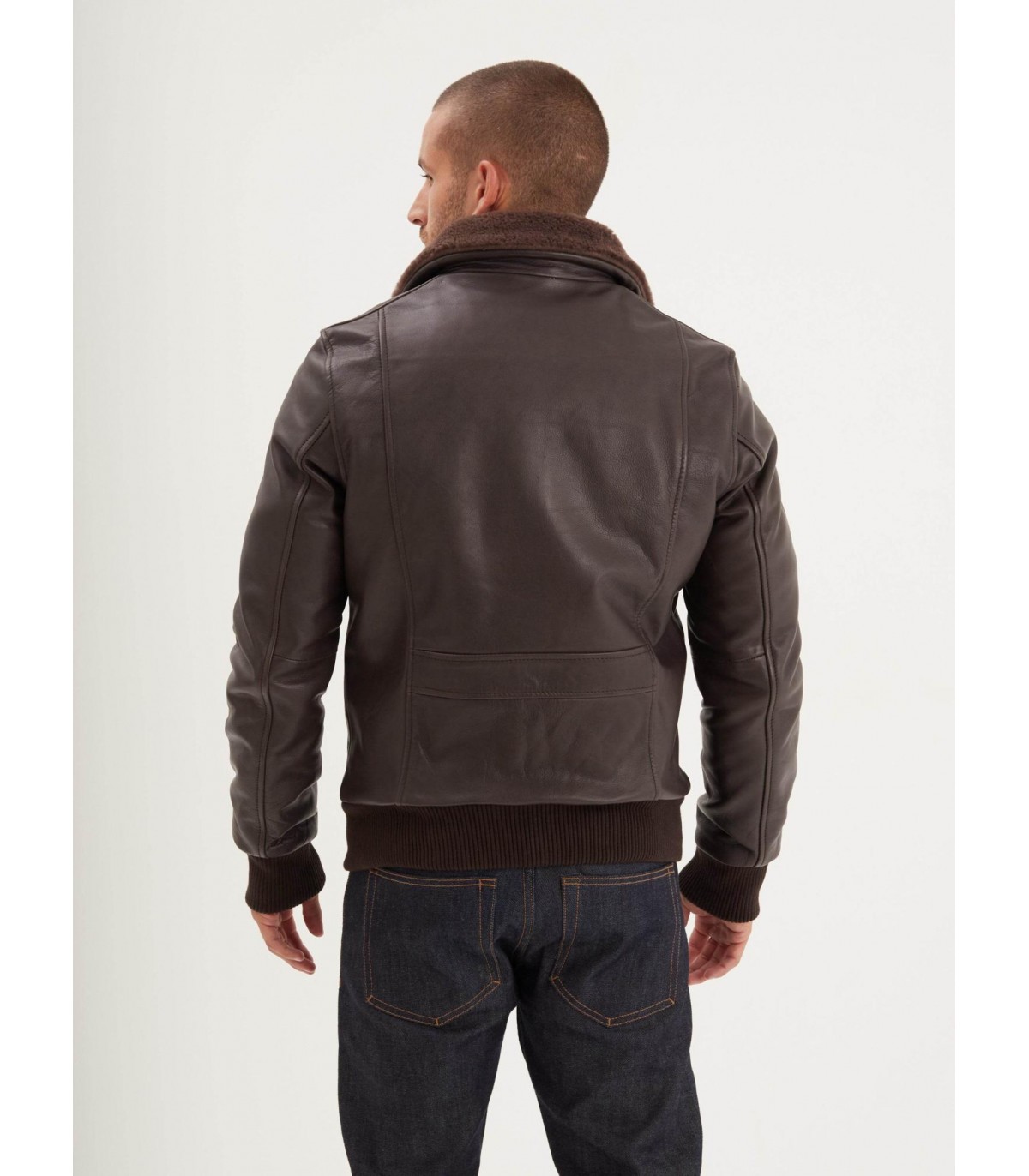 Blouson daytona brown