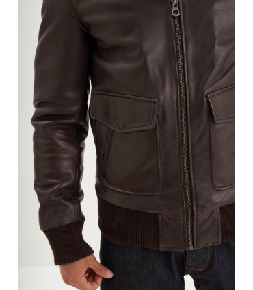 Blouson daytona brown