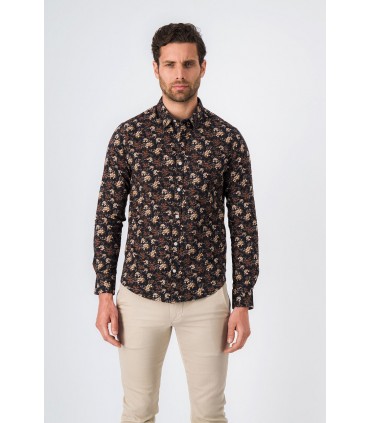 Chemise ml teddy smith 133acharbon