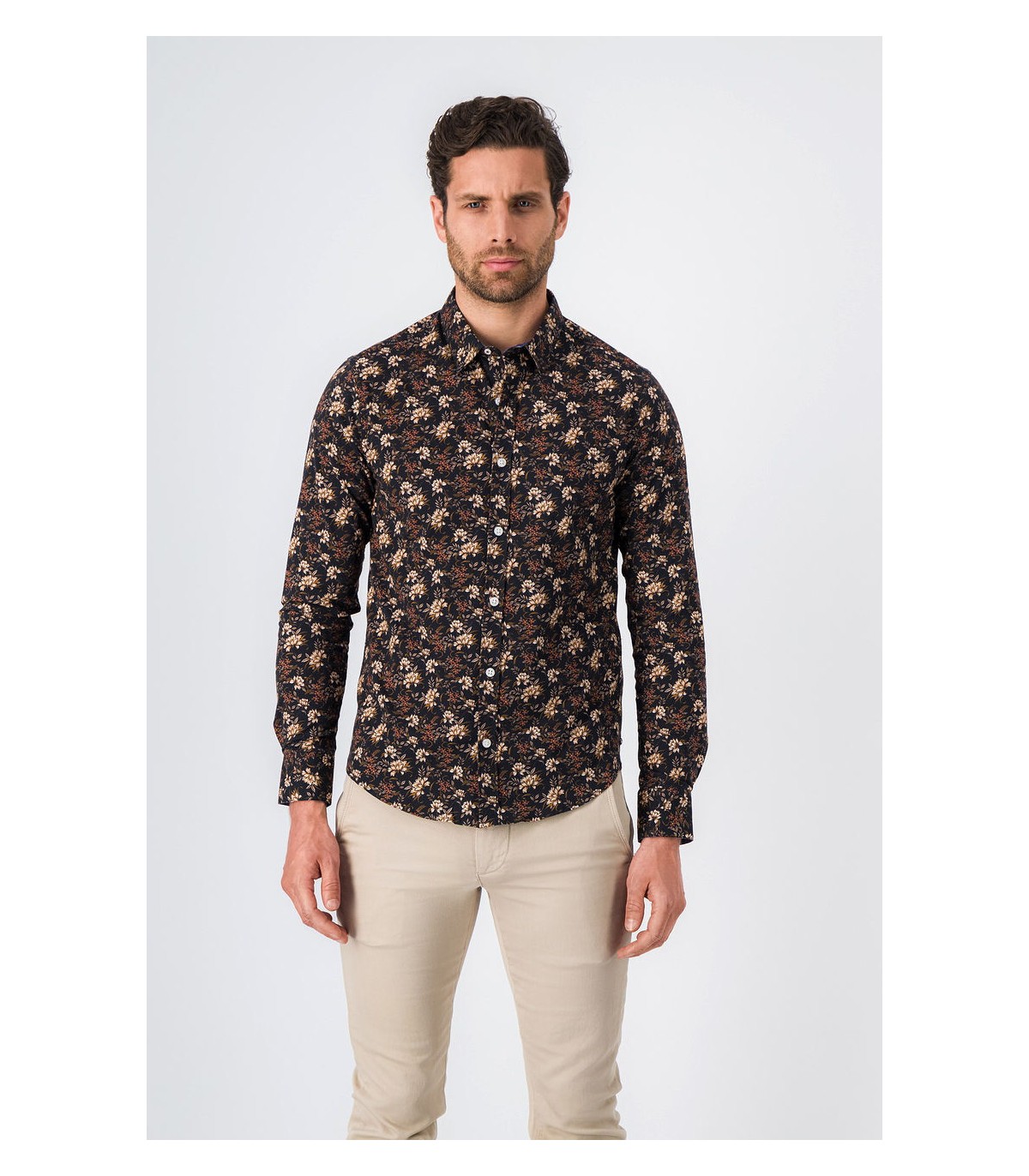 Chemise ml teddy smith 133acharbon