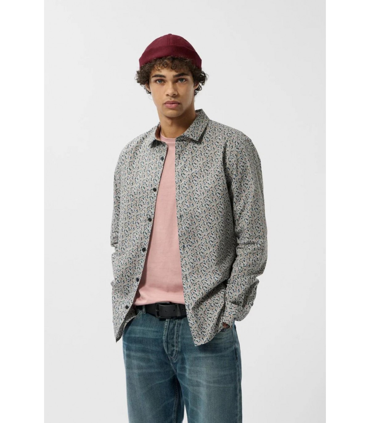Chemise ml teddy smith 431cvert