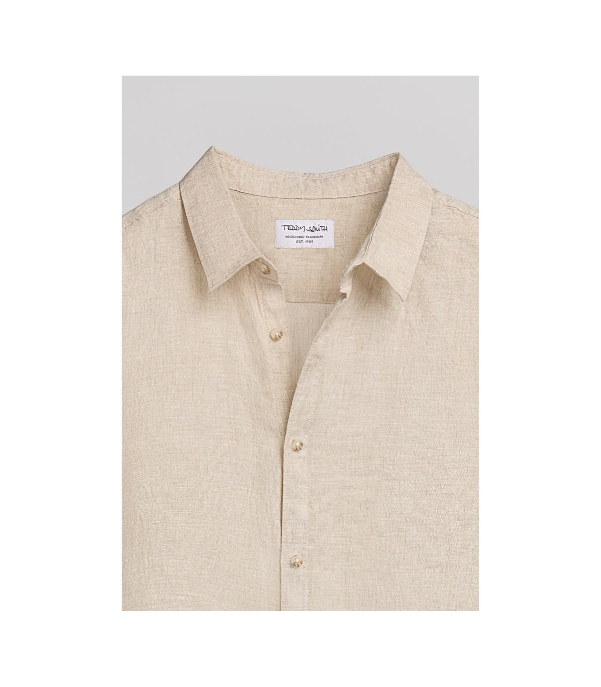 Chemise ml teddy smith 222beige