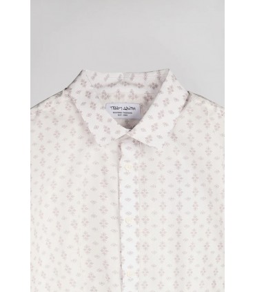 Chemise mc teddy smith 219jmiddlewhite1