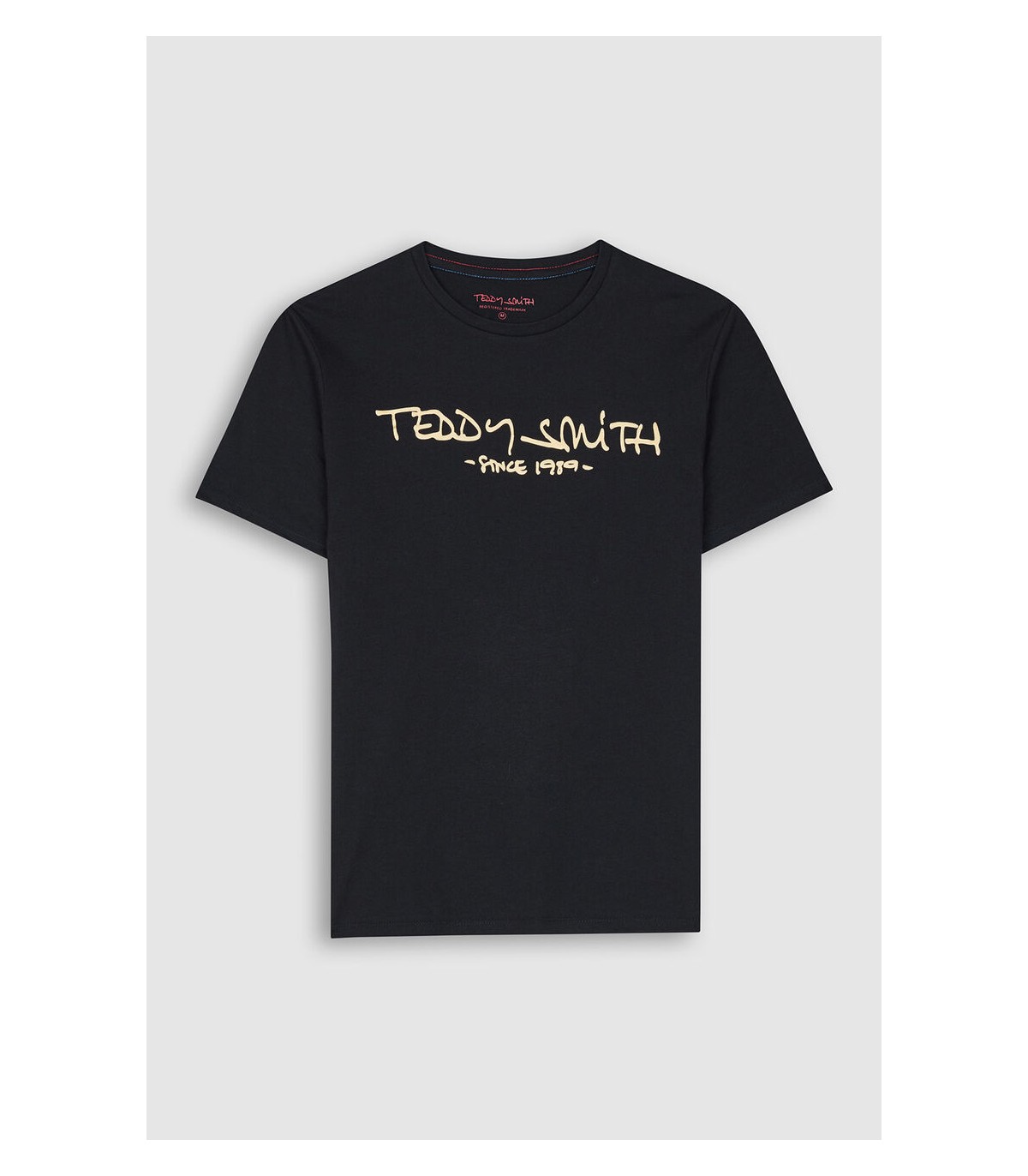 Tee shirt mc teddy smith 171s3noir/gold