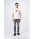 Tee shirt mc teddy smith 171s3noir/gold