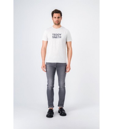 Tee shirt mc teddy smith 171s3noir/gold
