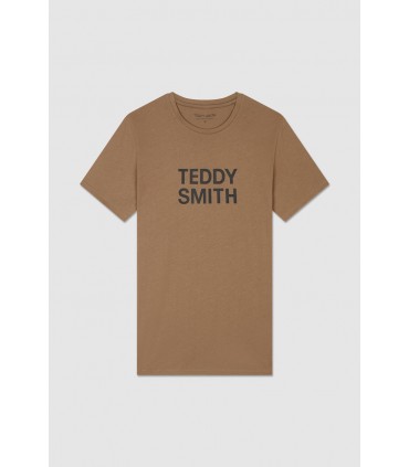 Tee shirt mc teddy smith 171s3noir/gold