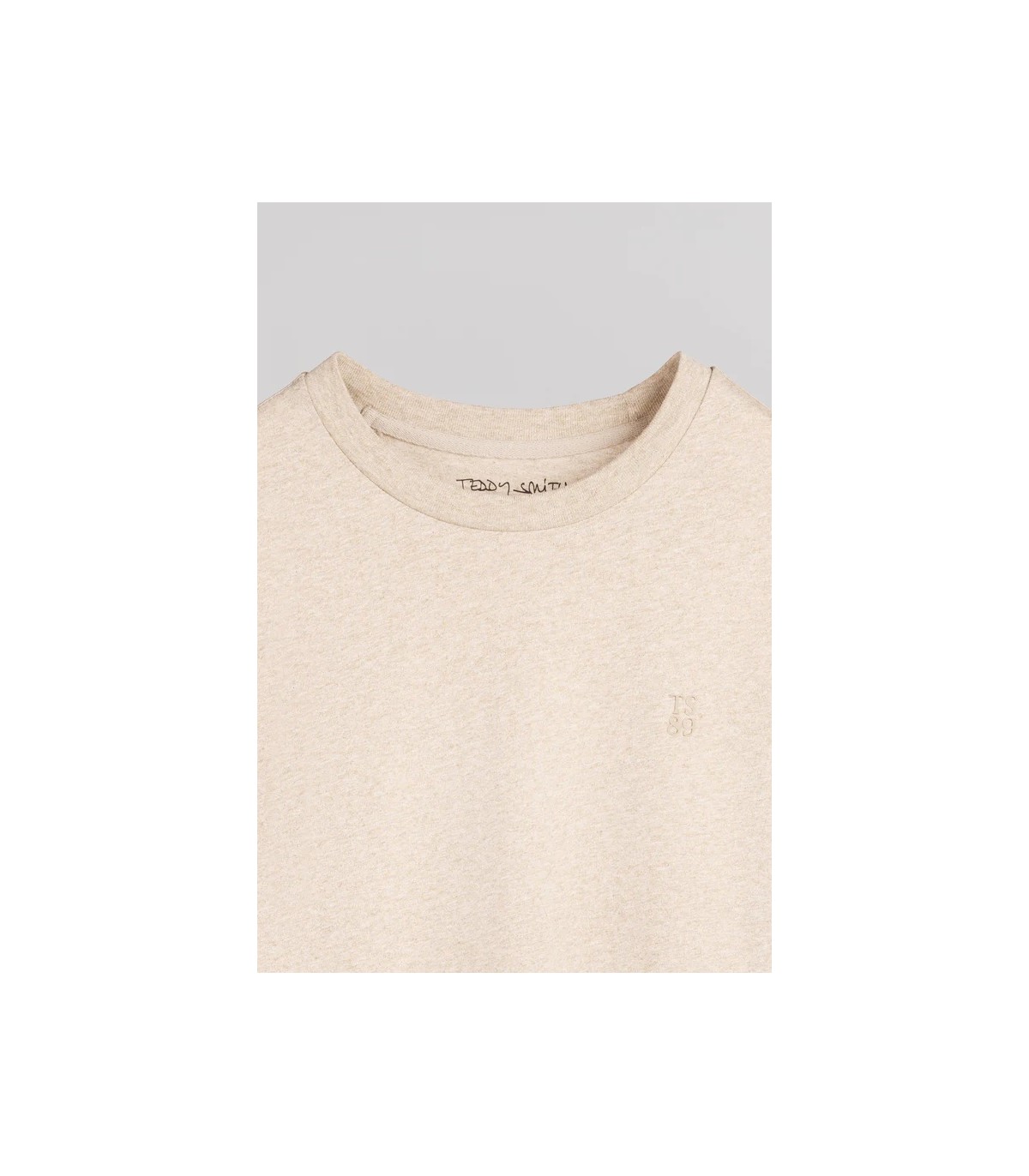 Tee shirt mc teddy smith 230ecreamgrindle
