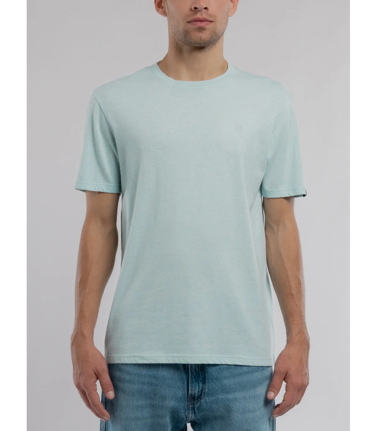 Tee shirt mc teddy smith 410kmentholgrindle