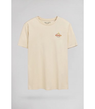 Tee shirt mc teddy smith 230cream