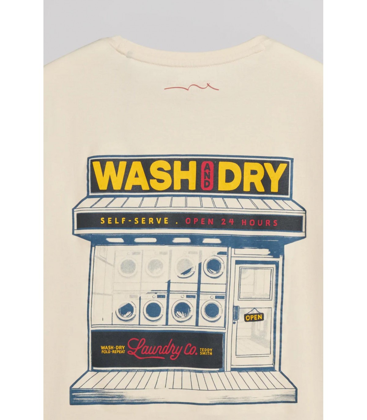 Tee shirt mc teddy smith 230cream