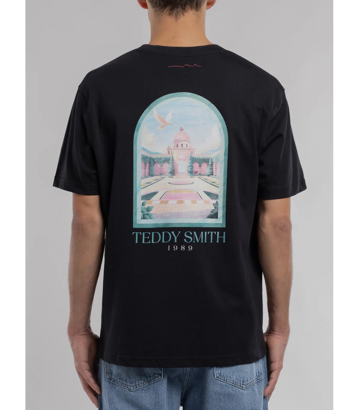 Tee shirt mc teddy smith 351darknavy