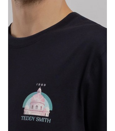 Tee shirt mc teddy smith 351darknavy