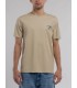 Tee shirt mc teddy smith 222beige