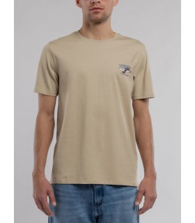 Tee shirt mc teddy smith 222beige