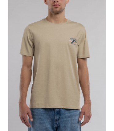 Tee shirt mc teddy smith 222beige