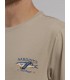Tee shirt mc teddy smith 222beige