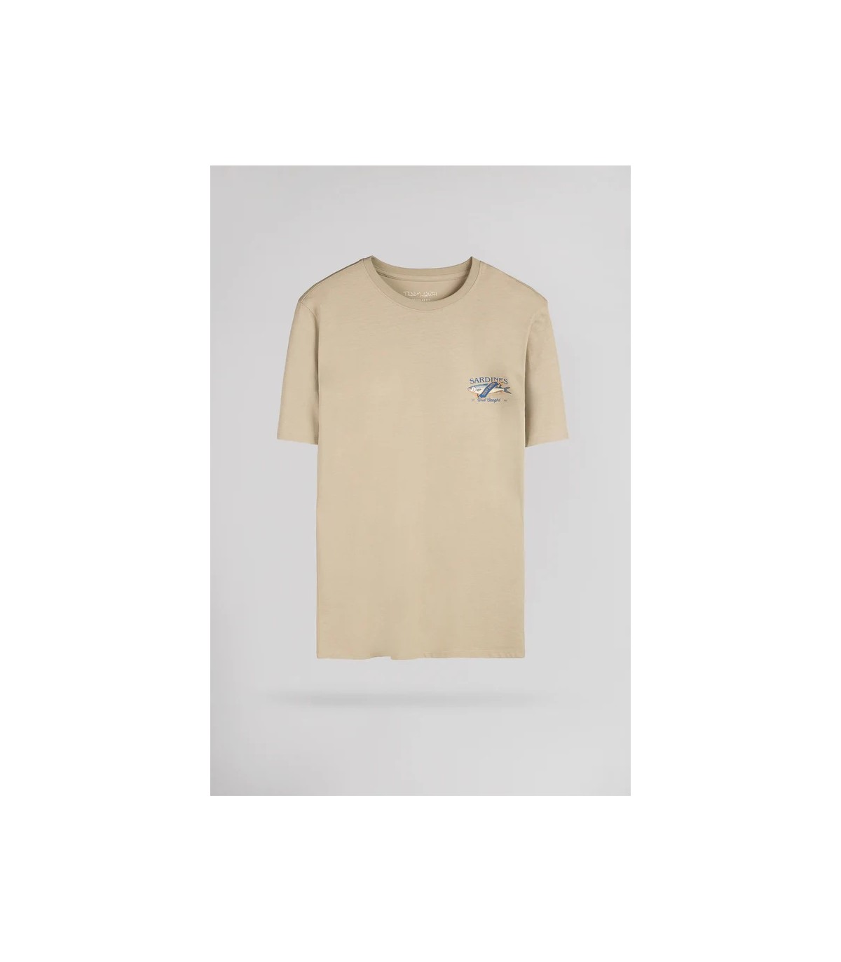 Tee shirt mc teddy smith 222beige