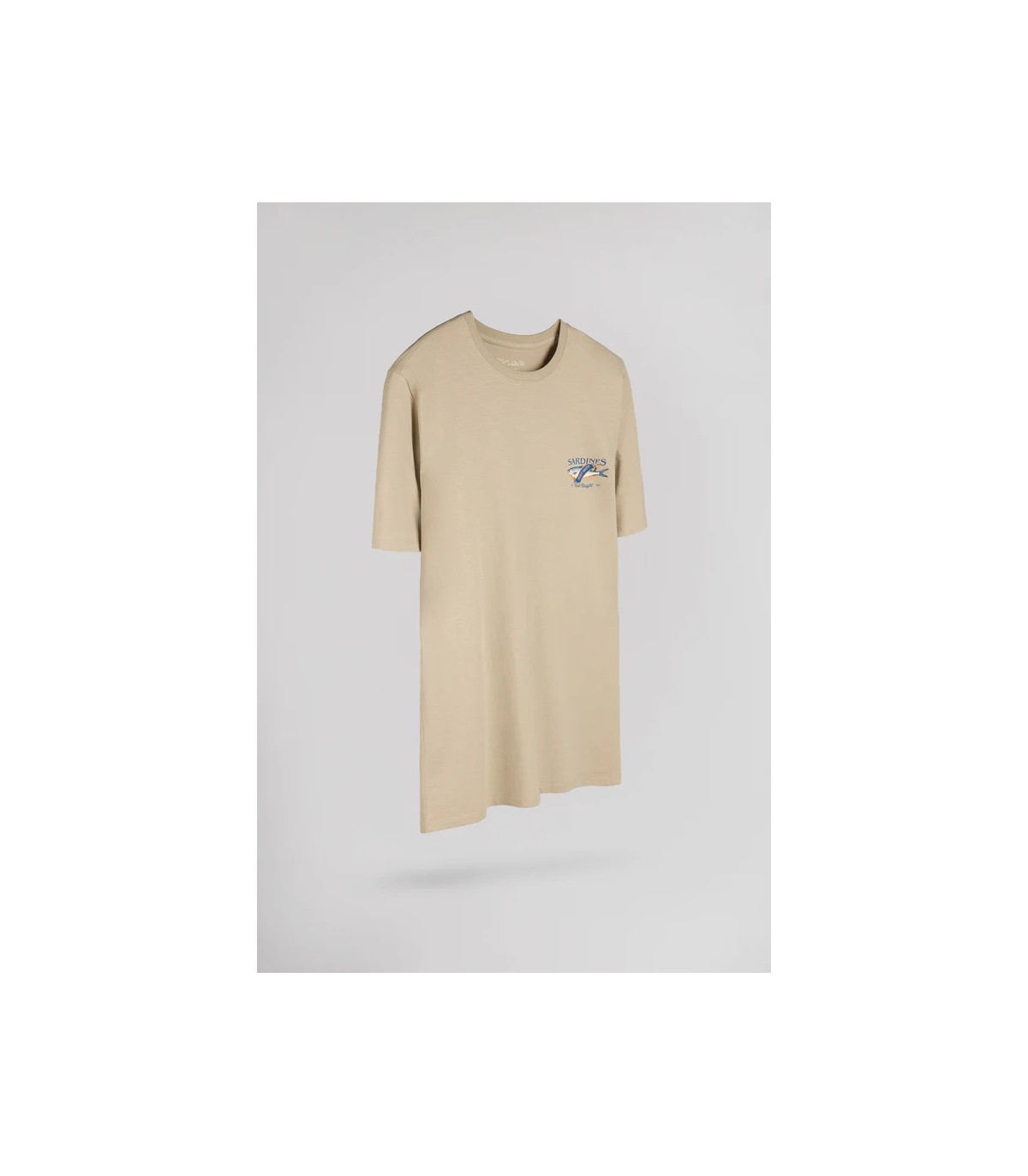 Tee shirt mc teddy smith 222beige
