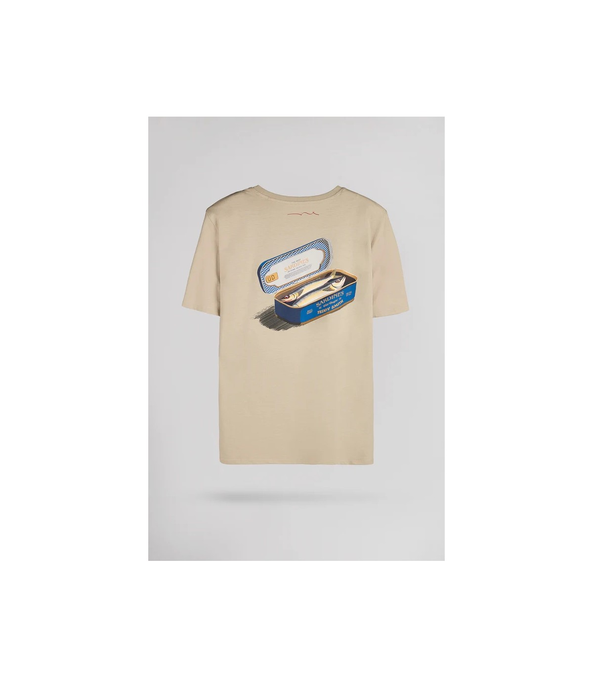 Tee shirt mc teddy smith 222beige