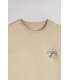 Tee shirt mc teddy smith 222beige
