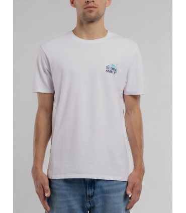 Tee shirt mc teddy smith 202blanc