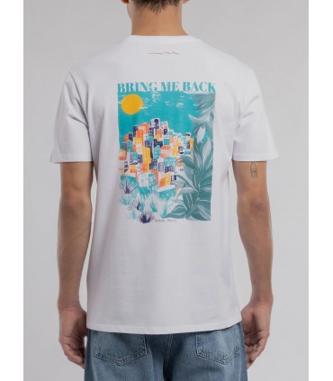 Tee shirt mc teddy smith 202blanc